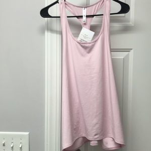 Fabletics Peggy Tank, NWT, light pink. Women’s size L (10/12)